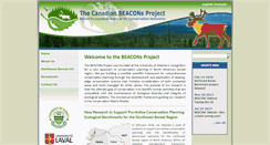 Desktop Screenshot of beaconsproject.ca